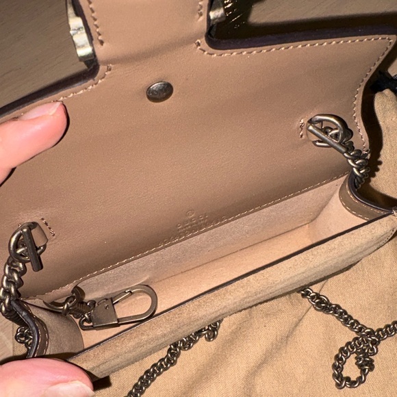 Gucci Super Mini Dionysus Monogram GG Supreme Bag - Picture 4 of 7